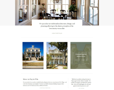 Architecture Firm Website 1