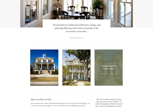 Architecture Firm Website 1