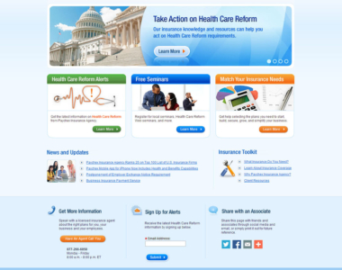 Insurance Agency Website Design 5