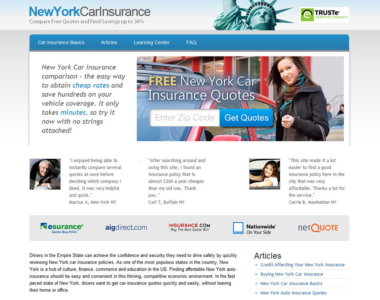 Insurance Agency Website Design 8