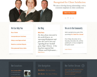 Law Firm Website Design 19