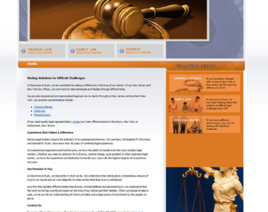 Law Firm Website Design 21