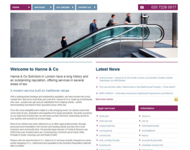 Law Firm Website Design 3