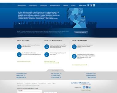 Law Firm Website Design 1