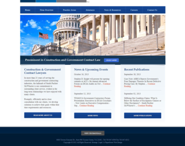 Law Firm Website Design 9