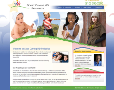 Medical Website Design Concept 16