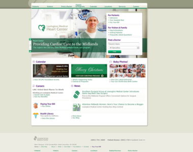 Medical Website Design Concept 7