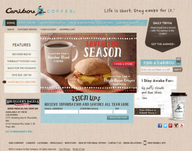 Restaurant Website Design 3