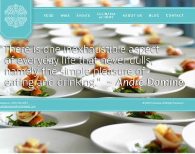 Restaurant Website Design 4