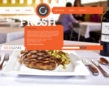 Restaurant Website Design 6